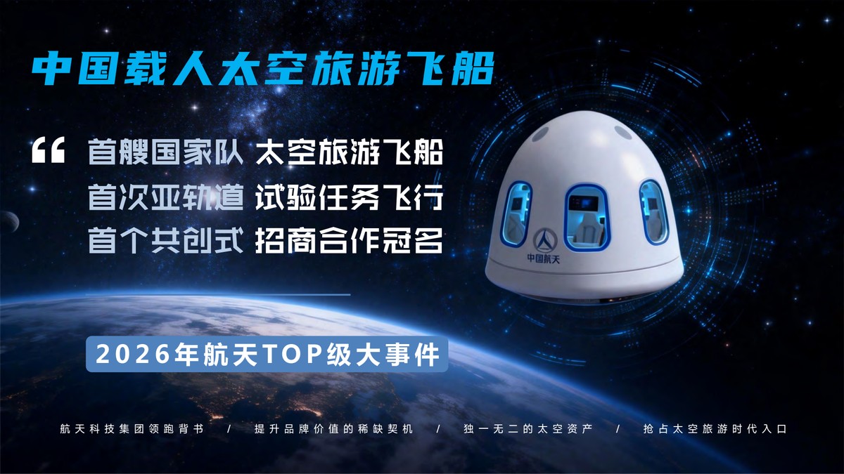 中国载人太空旅游飞船
